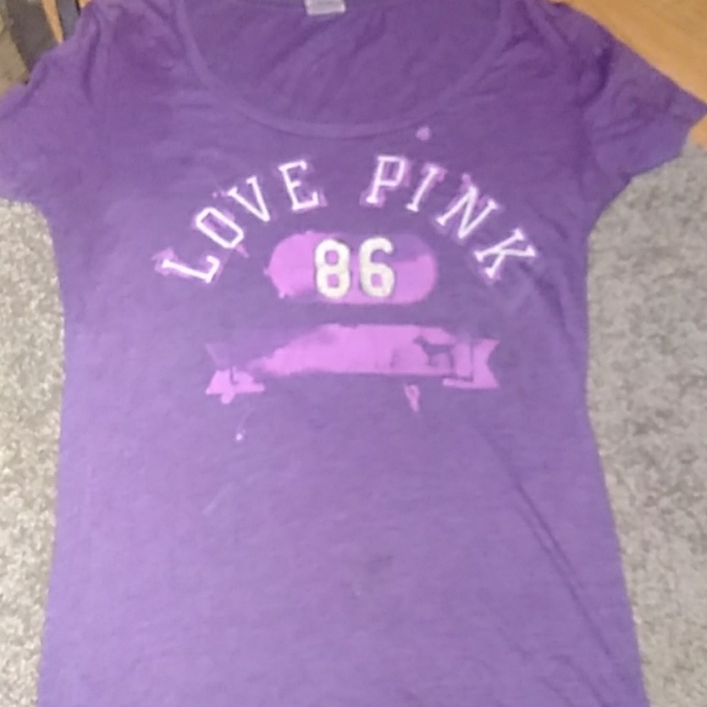 Victoria's secret pink tee